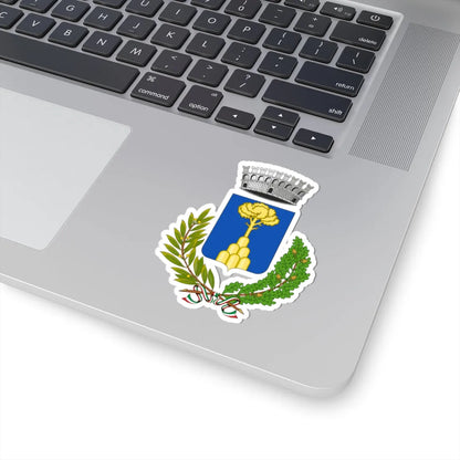 Monte Cerignone-Stemma (Italy) (Coat of Arms) STICKER Vinyl Kiss-Cut Decal - The Sticker Space