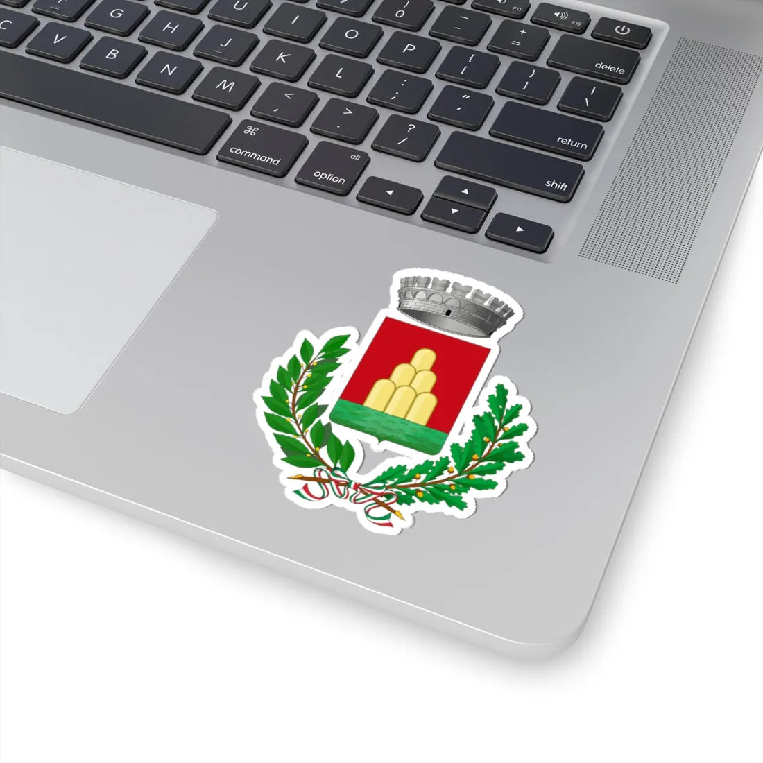 Monte San Vito Italia-Stemma (Italy) (Coat of Arms) STICKER Vinyl Kiss-Cut Decal - The Sticker Space