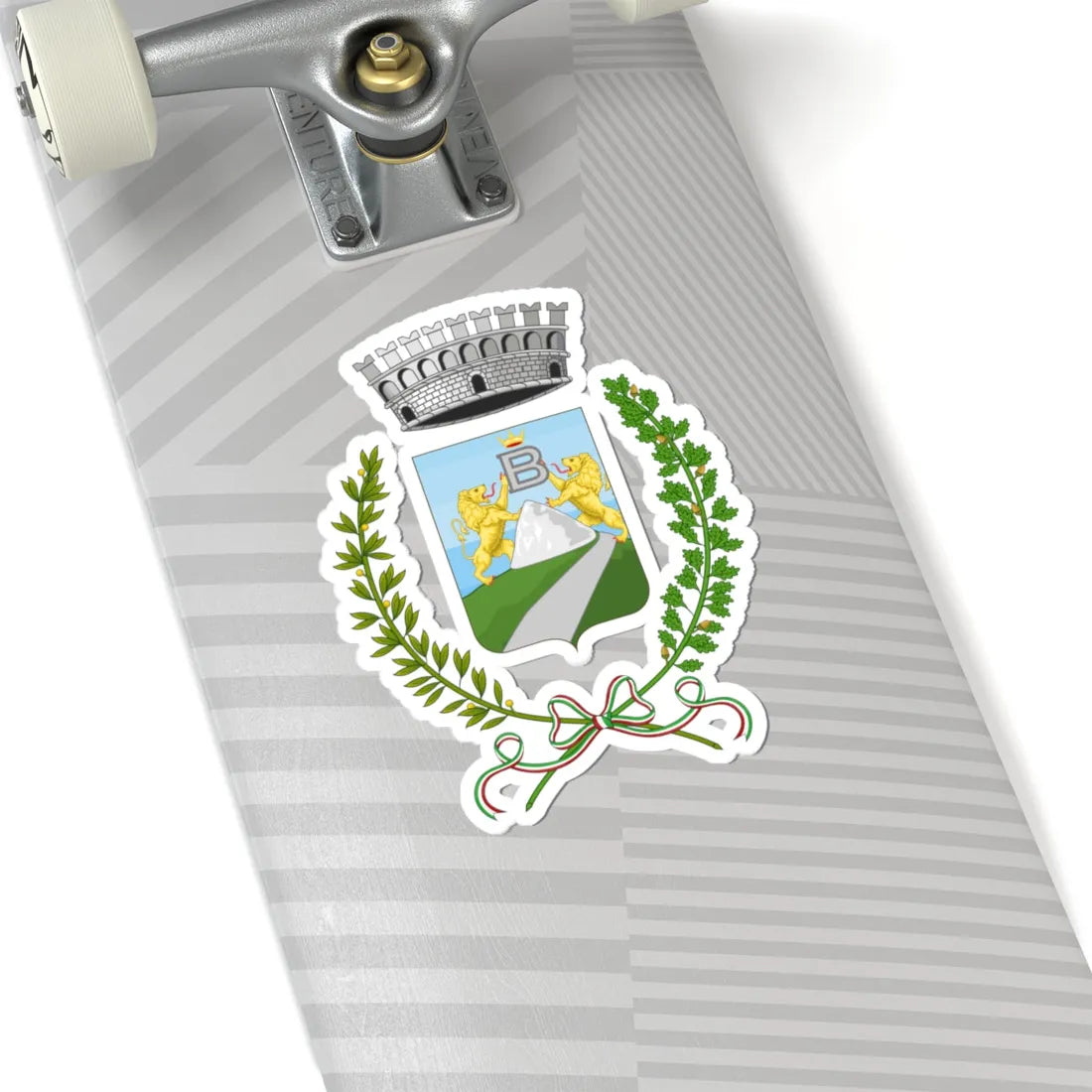 Montebruno-Stemma (Italy) (Coat of Arms) STICKER Vinyl Kiss-Cut Decal - The Sticker Space