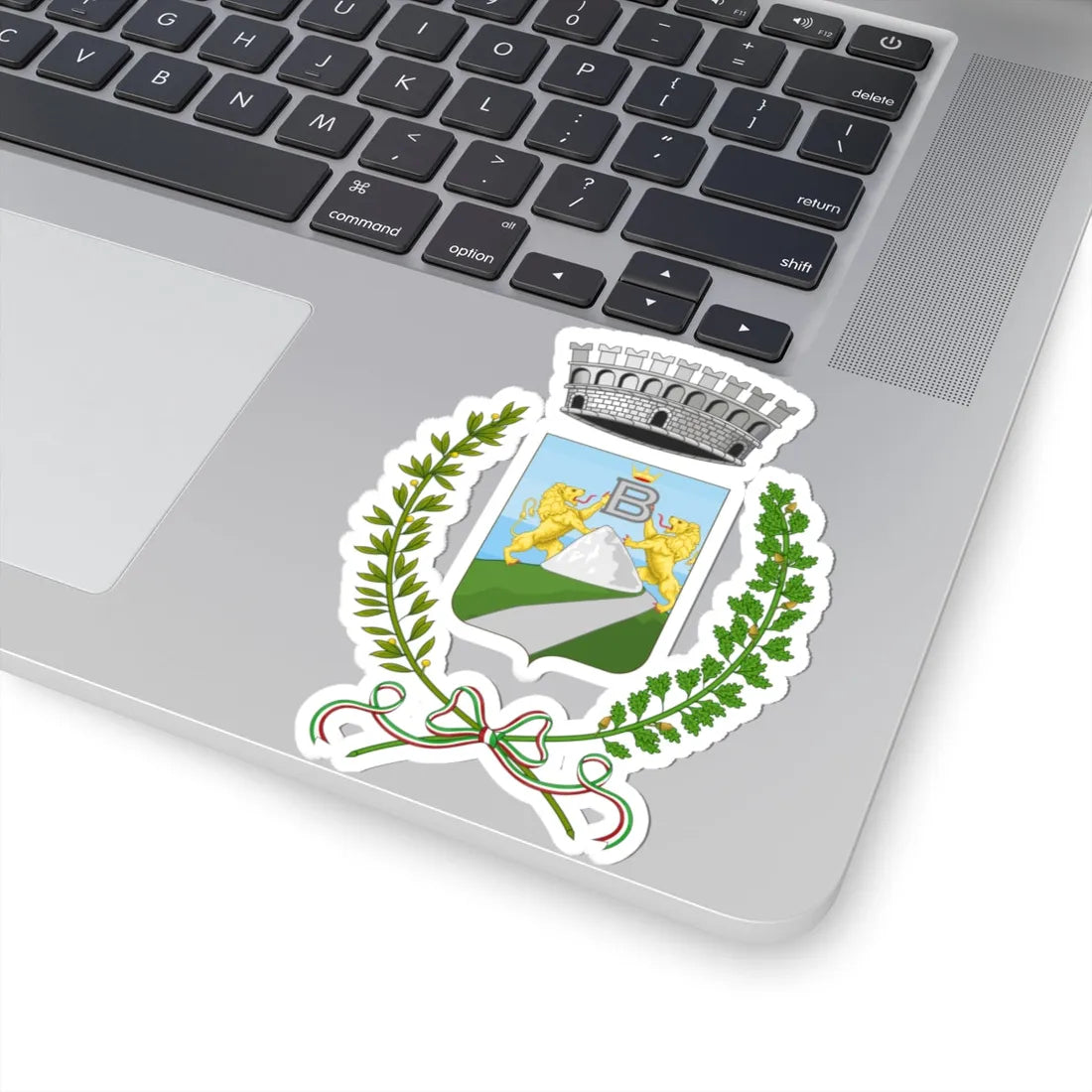 Montebruno-Stemma (Italy) (Coat of Arms) STICKER Vinyl Kiss-Cut Decal - The Sticker Space