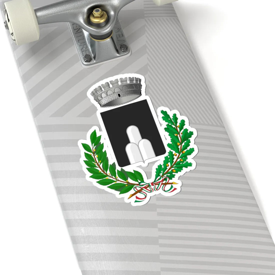 Montecalvo Irpino-Stemma (Italy) (Coat of Arms) STICKER Vinyl Kiss-Cut Decal - The Sticker Space