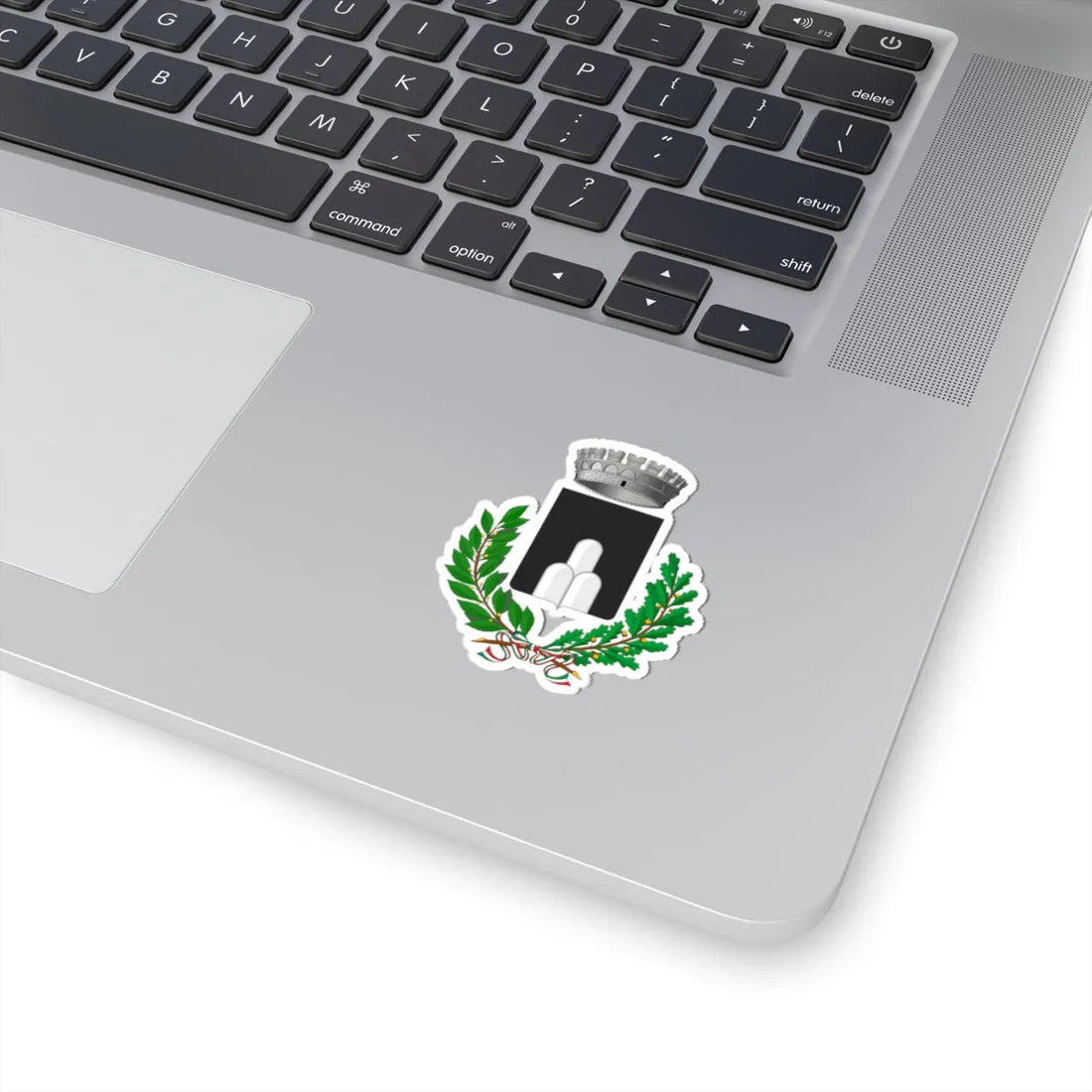 Montecalvo Irpino-Stemma (Italy) (Coat of Arms) STICKER Vinyl Kiss-Cut Decal - The Sticker Space