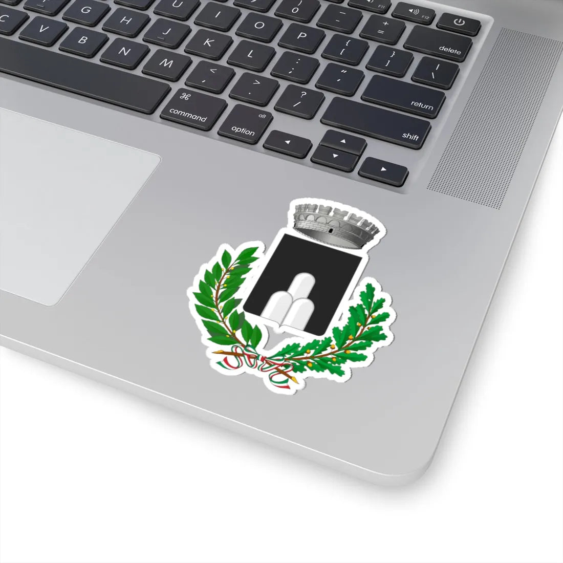 Montecalvo Irpino-Stemma (Italy) (Coat of Arms) STICKER Vinyl Kiss-Cut Decal - The Sticker Space
