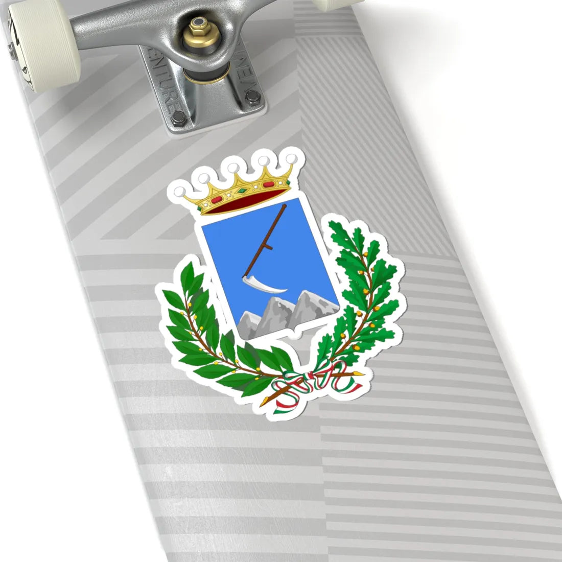 Montefalcione-Stemma (Italy) (Coat of Arms) STICKER Vinyl Kiss-Cut Decal - The Sticker Space