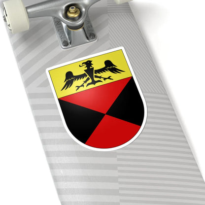 Monteggio-coat of arms (Switzerland) (Coat of Arms) STICKER Vinyl Kiss-Cut Decal - The Sticker Space