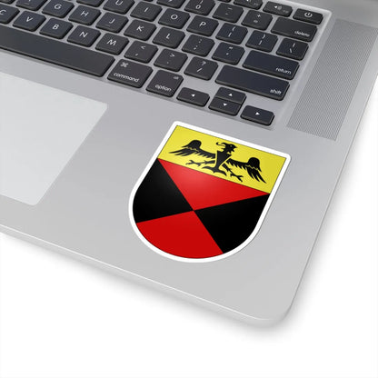 Monteggio-coat of arms (Switzerland) (Coat of Arms) STICKER Vinyl Kiss-Cut Decal - The Sticker Space