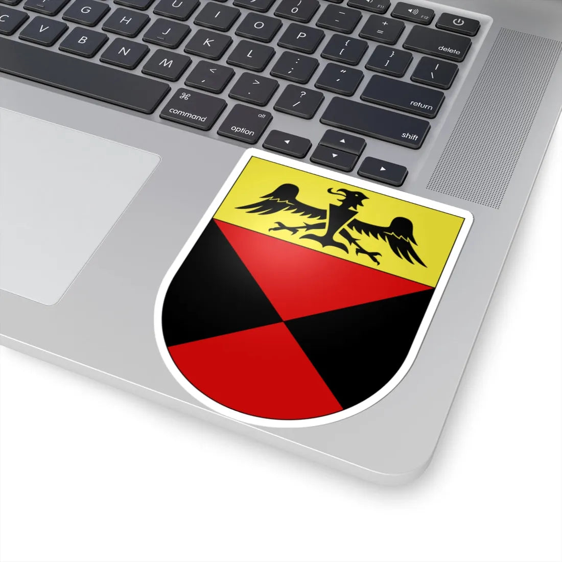 Monteggio-coat of arms (Switzerland) (Coat of Arms) STICKER Vinyl Kiss-Cut Decal - The Sticker Space