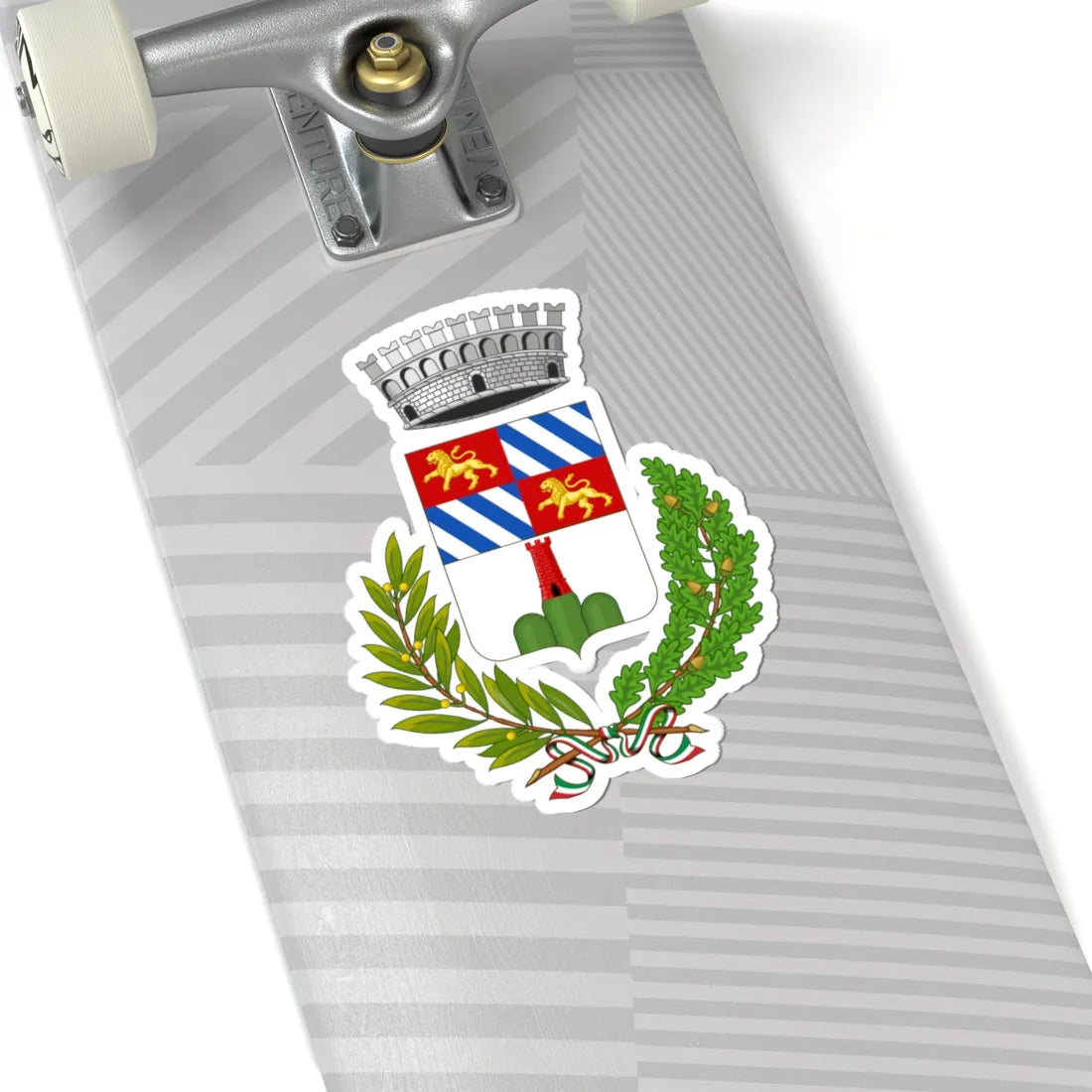 Montelapiano-Stemma (Italy) (Coat of Arms) STICKER Vinyl Kiss-Cut Decal - The Sticker Space