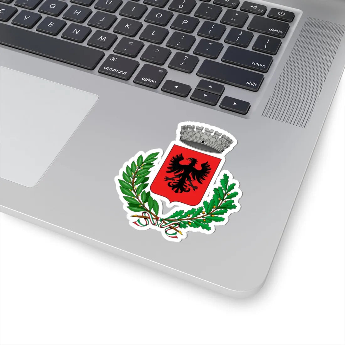 Montelepre-Stemma (Italy) (Coat of Arms) STICKER Vinyl Kiss-Cut Decal - The Sticker Space