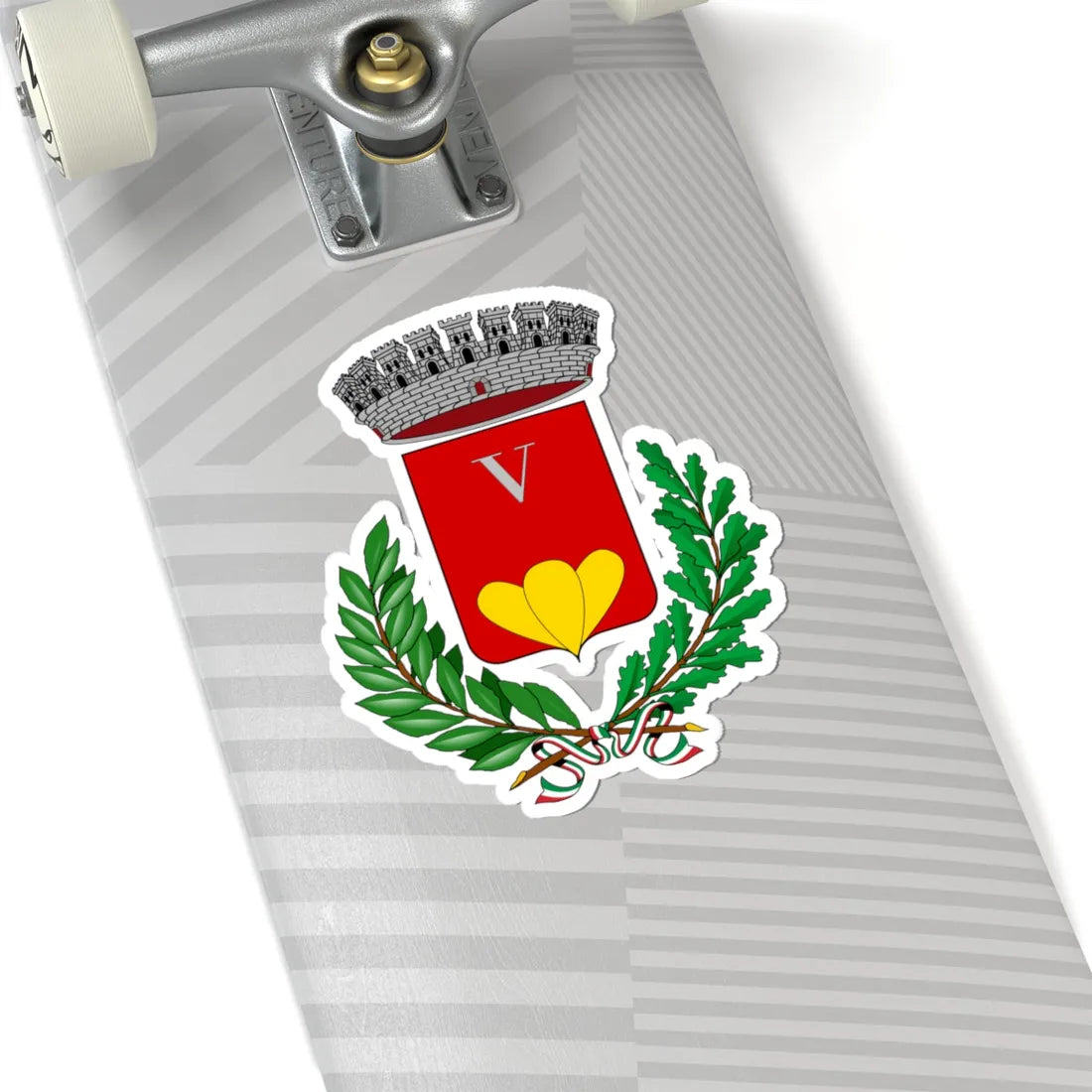 Montemurro-Stemma (Italy) (Coat of Arms) STICKER Vinyl Kiss-Cut Decal - The Sticker Space