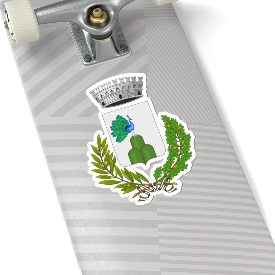 Montepaone-Stemma (Italy) (Coat of Arms) STICKER Vinyl Kiss-Cut Decal - The Sticker Space