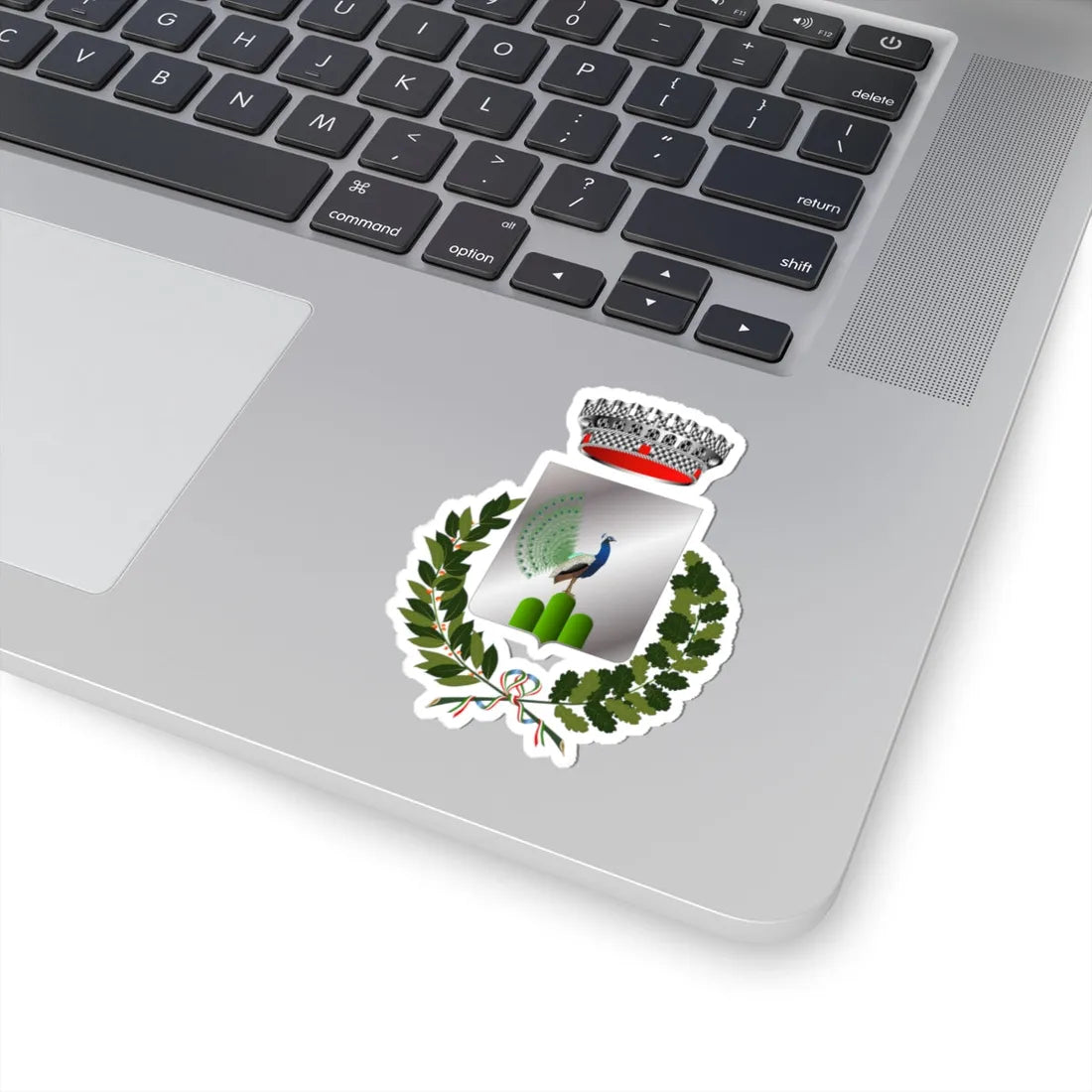 MontepaoneCoA (Italy) (Coat of Arms) STICKER Vinyl Kiss-Cut Decal - The Sticker Space
