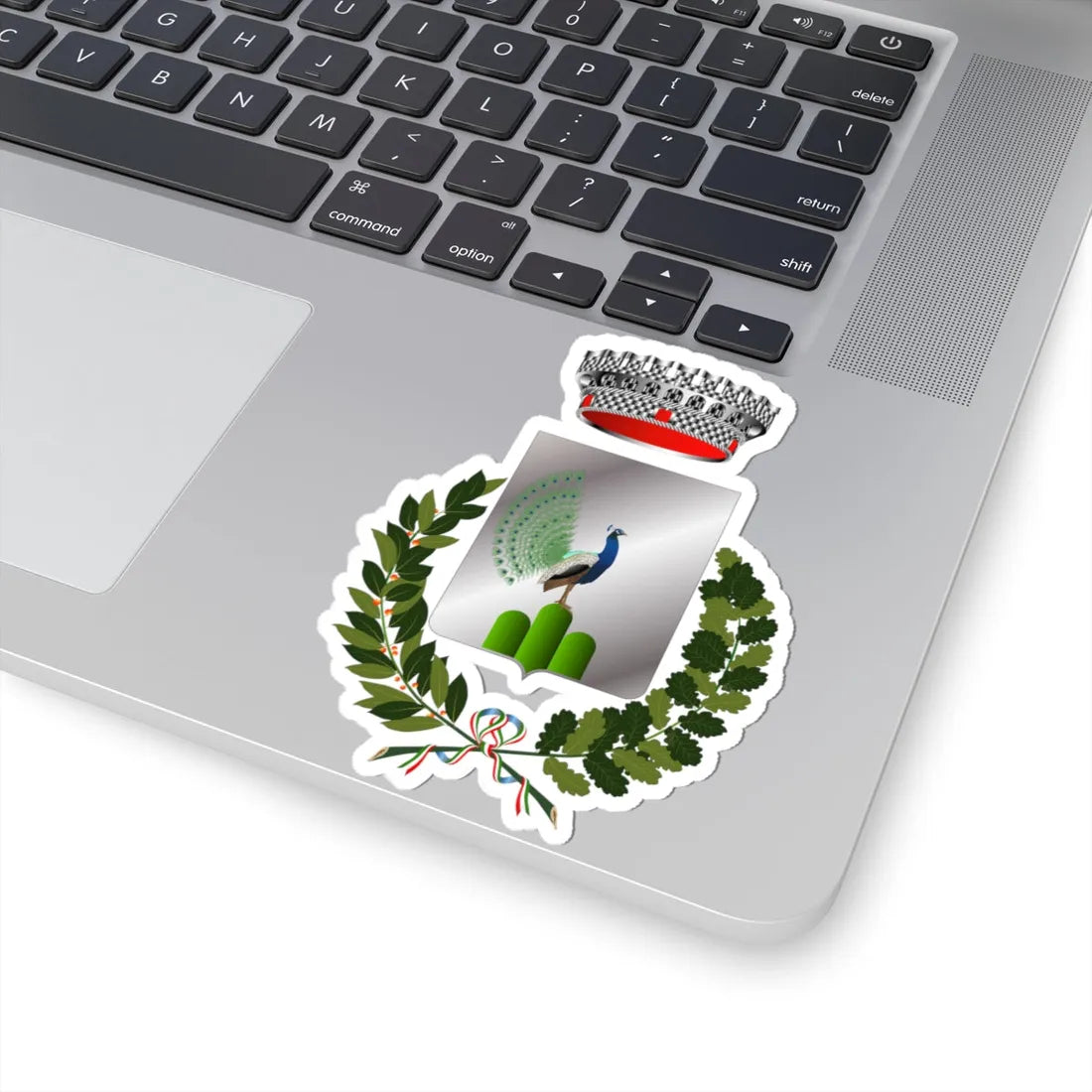 MontepaoneCoA (Italy) (Coat of Arms) STICKER Vinyl Kiss-Cut Decal - The Sticker Space