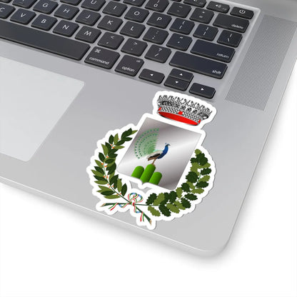 MontepaoneCoA (Italy) (Coat of Arms) STICKER Vinyl Kiss-Cut Decal - The Sticker Space