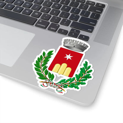 Monteroduni-Stemma (Italy) (Coat of Arms) STICKER Vinyl Kiss-Cut Decal - The Sticker Space