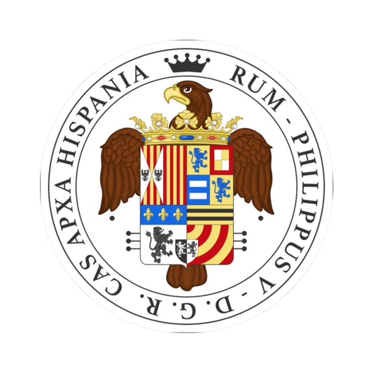 Monterosso Almo-Stemma RG (Italy) (Coat of Arms) STICKER Vinyl Kiss-Cut Decal 2 Inch White - The Sticker Space