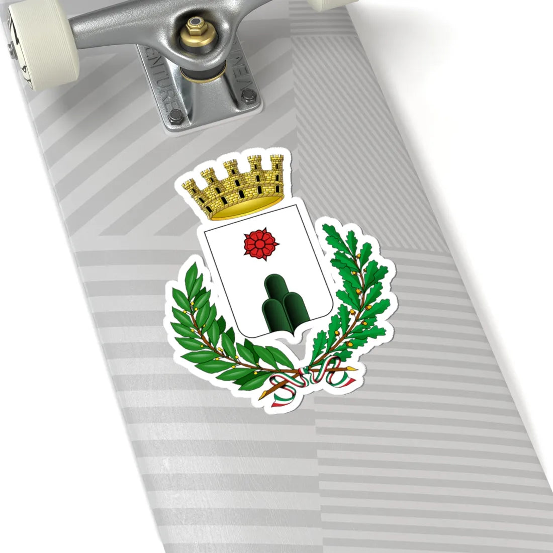 Monterotondo-Stemma (Italy) (Coat of Arms) STICKER Vinyl Kiss-Cut Decal - The Sticker Space