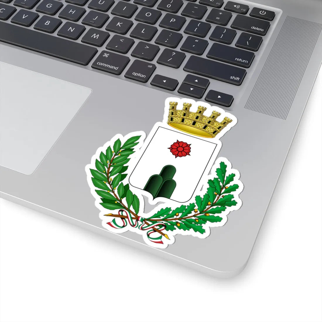 Monterotondo-Stemma (Italy) (Coat of Arms) STICKER Vinyl Kiss-Cut Decal - The Sticker Space