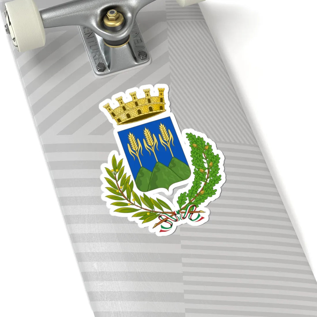 Montescaglioso-Stemma (Italy) (Coat of Arms) STICKER Vinyl Kiss-Cut Decal - The Sticker Space