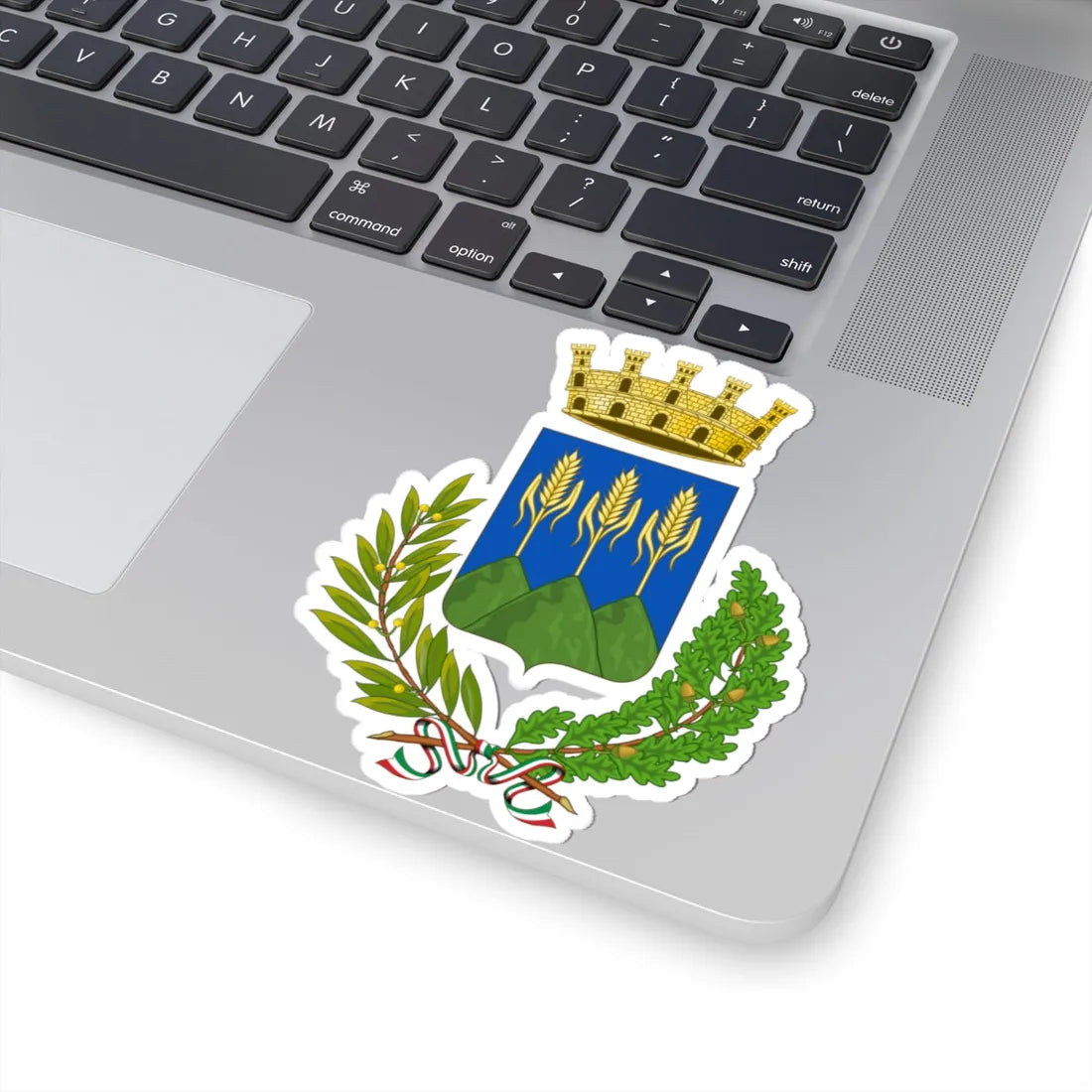 Montescaglioso-Stemma (Italy) (Coat of Arms) STICKER Vinyl Kiss-Cut Decal - The Sticker Space
