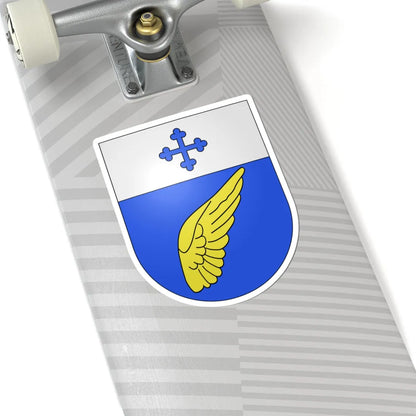 Montet Glâne-coat of arms (Switzerland) (Coat of Arms) STICKER Vinyl Kiss-Cut Decal - The Sticker Space