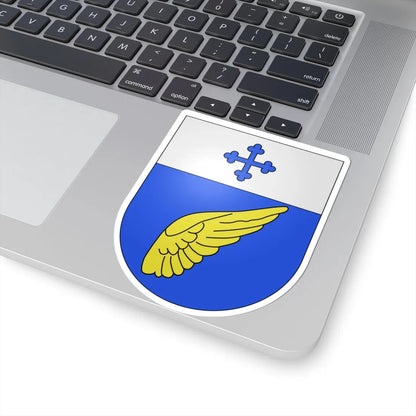 Montet Glâne-coat of arms (Switzerland) (Coat of Arms) STICKER Vinyl Kiss-Cut Decal - The Sticker Space