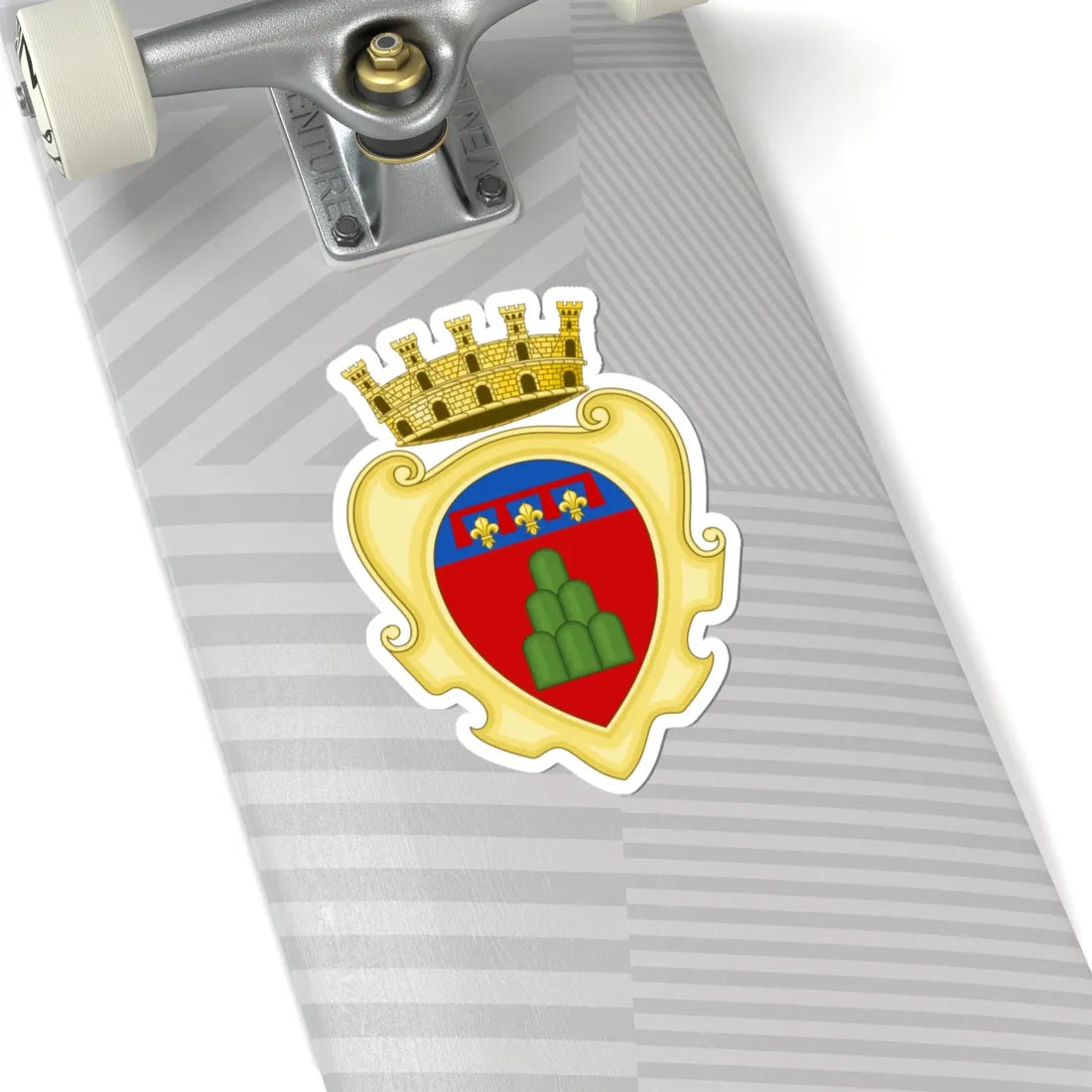 Montevarchi-Stemma (Italy) (Coat of Arms) STICKER Vinyl Kiss-Cut Decal - The Sticker Space
