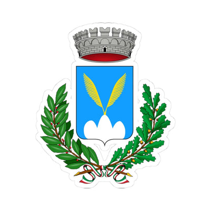 Monteverde-Stemma (Italy) (Coat of Arms) STICKER Vinyl Kiss-Cut Decal 3 Inch White - The Sticker Space