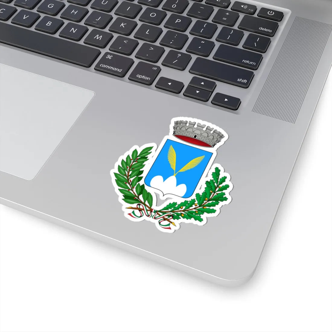 Monteverde-Stemma (Italy) (Coat of Arms) STICKER Vinyl Kiss-Cut Decal - The Sticker Space