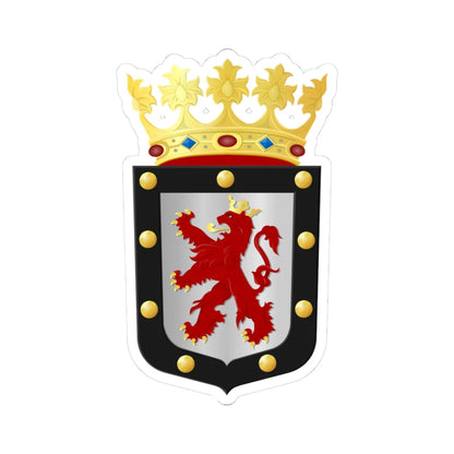 Montferland wapen (Netherlands) (Coat of Arms) STICKER Vinyl Kiss-Cut Decal 3 Inch White - The Sticker Space