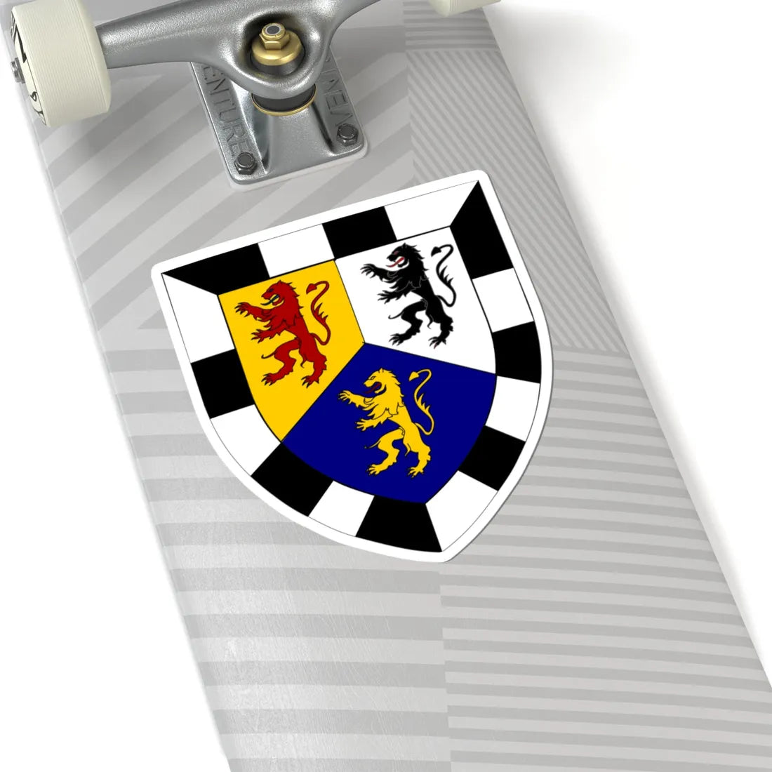 MONTGOMERYSHIRE Shield (United Kingdom) (Coat of Arms) STICKER Vinyl Kiss-Cut Decal - The Sticker Space