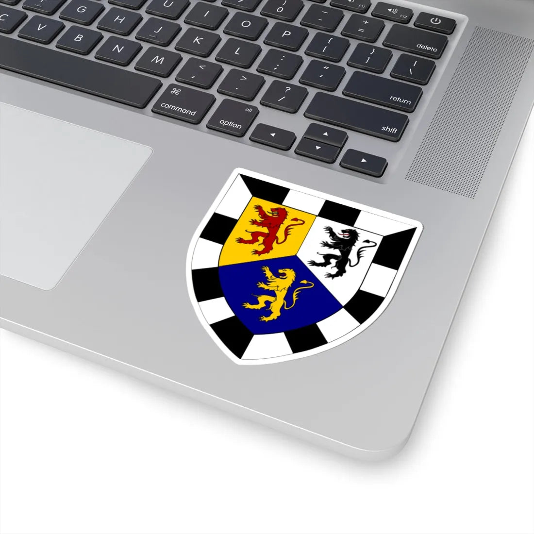 MONTGOMERYSHIRE Shield (United Kingdom) (Coat of Arms) STICKER Vinyl Kiss-Cut Decal - The Sticker Space
