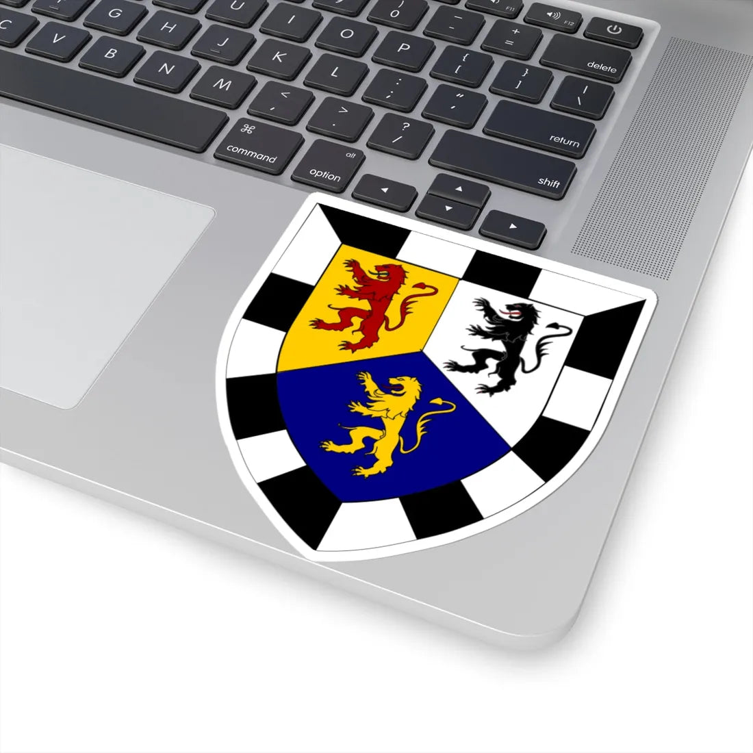 MONTGOMERYSHIRE Shield (United Kingdom) (Coat of Arms) STICKER Vinyl Kiss-Cut Decal - The Sticker Space