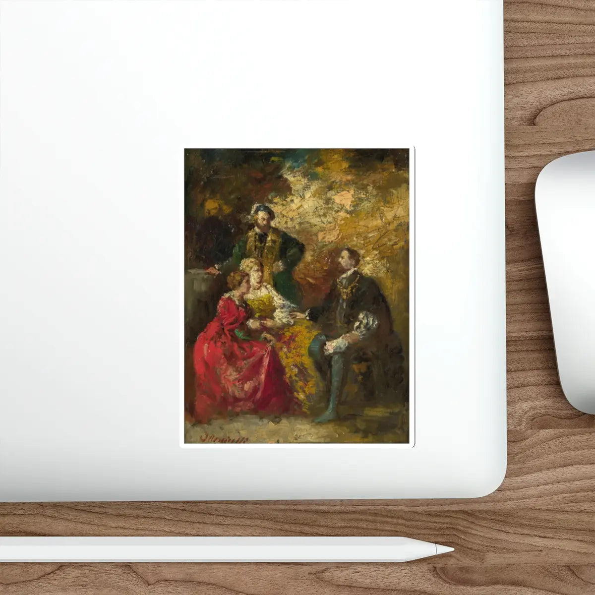 SKU:21474250987802012233 Sticker types:White Shape:Die-Cut Sizes:5" × 5"
