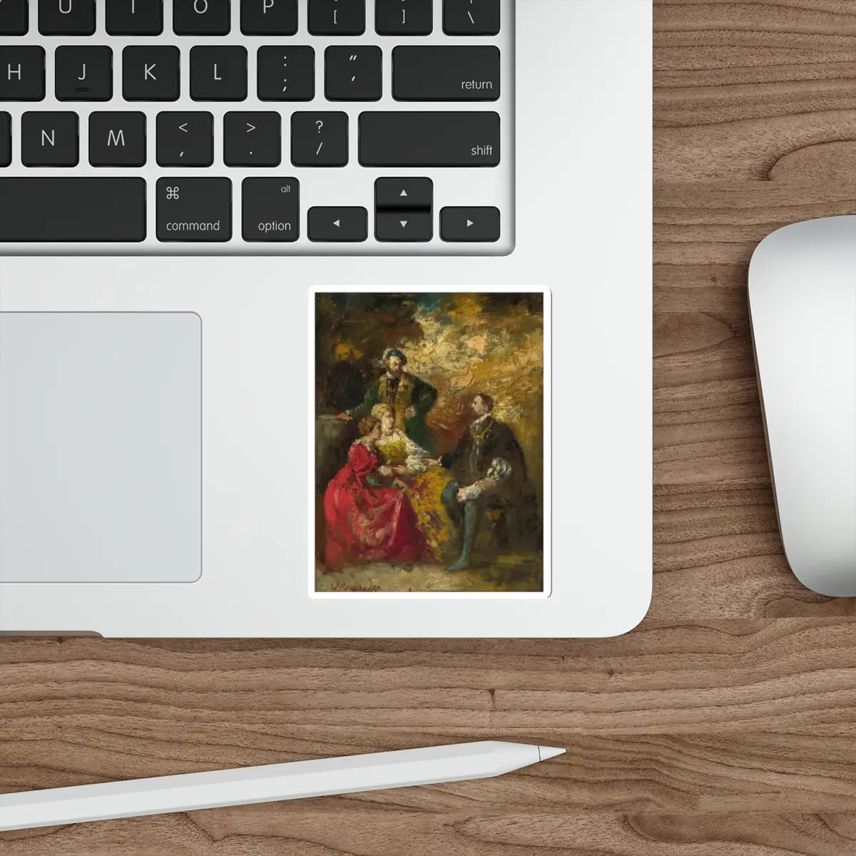 SKU:29375724255411878425 Sticker types:White Shape:Die-Cut Sizes:4" × 4"