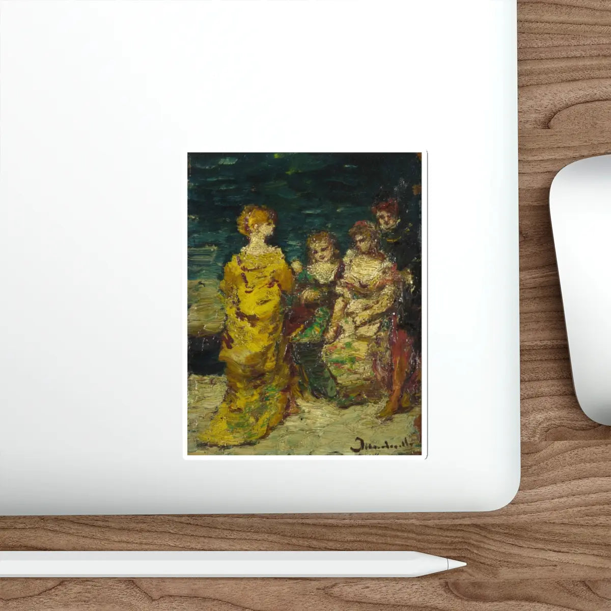 SKU:33031340450214376493 Sticker types:White Shape:Die-Cut Sizes:5" × 5"
