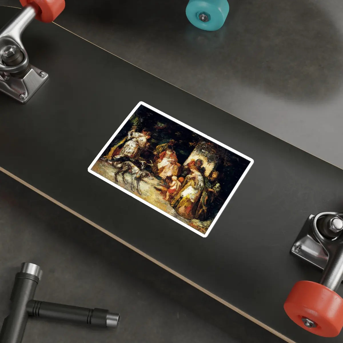 SKU:33988385305160309622 Sticker types:White Shape:Die-Cut Sizes:6" × 6"