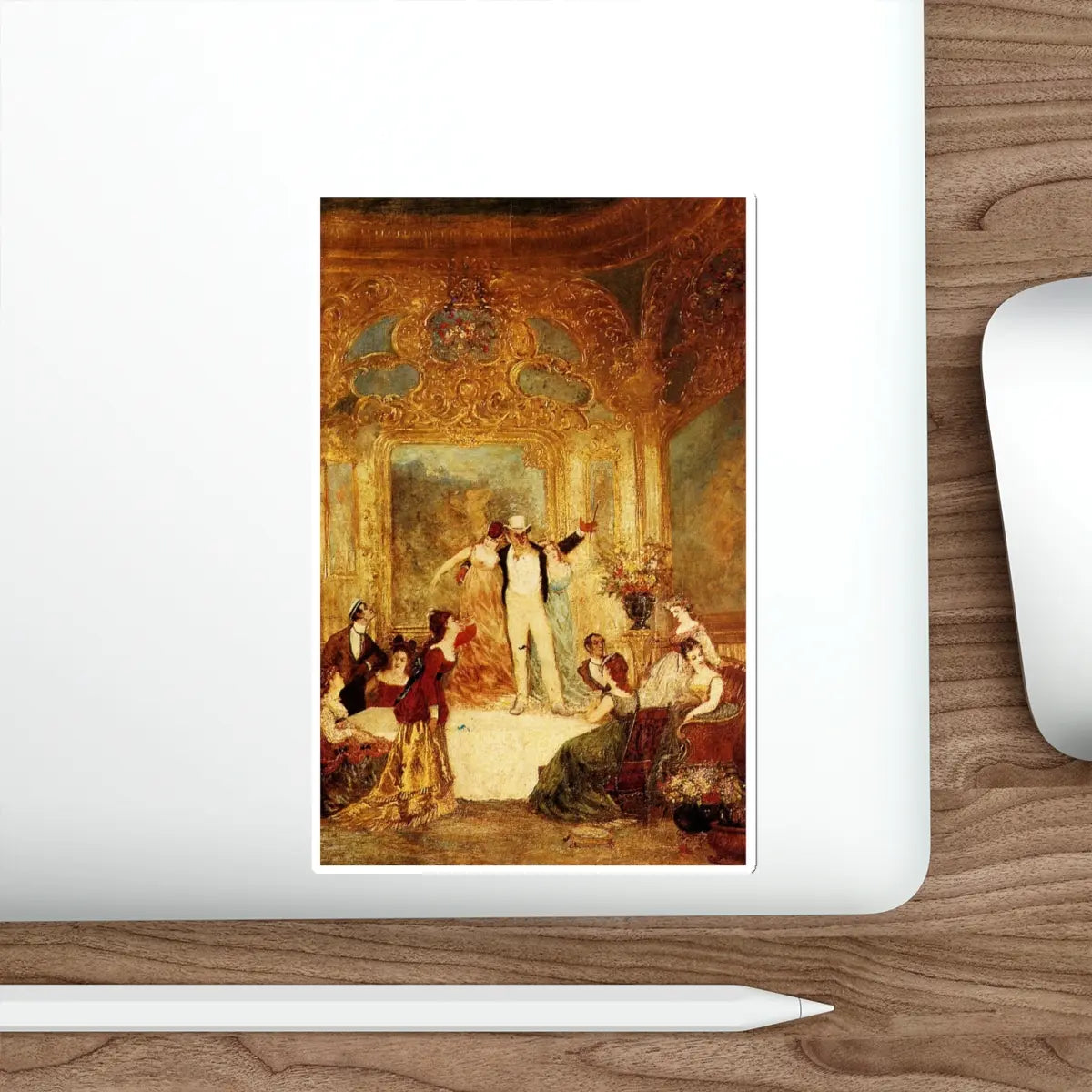 SKU:26277322509918479509 Sticker types:White Shape:Die-Cut Sizes:6" × 6"