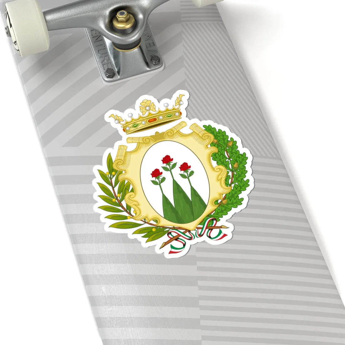 Montignoso-Stemma (Italy) (Coat of Arms) STICKER Vinyl Kiss-Cut Decal - The Sticker Space