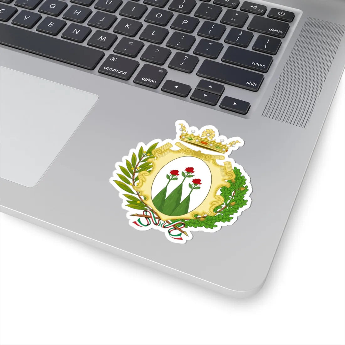 Montignoso-Stemma (Italy) (Coat of Arms) STICKER Vinyl Kiss-Cut Decal - The Sticker Space