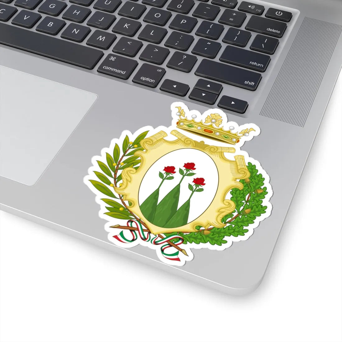 Montignoso-Stemma (Italy) (Coat of Arms) STICKER Vinyl Kiss-Cut Decal - The Sticker Space