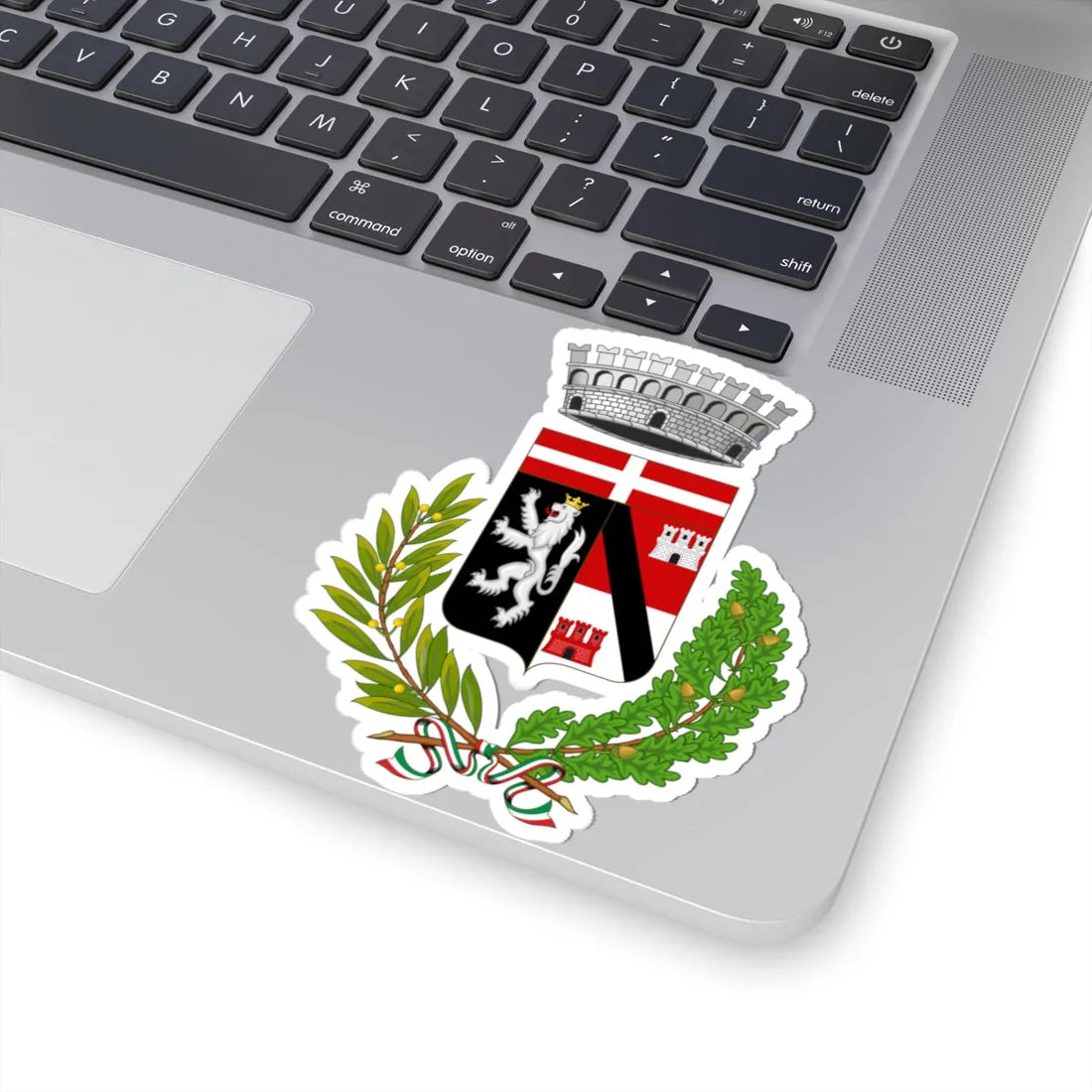 Montjovet-Stemma (Italy) (Coat of Arms) STICKER Vinyl Kiss-Cut Decal - The Sticker Space