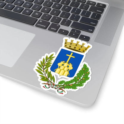 Montopoli in Val dArno-Stemma (Italy) (Coat of Arms) STICKER Vinyl Kiss-Cut Decal - The Sticker Space
