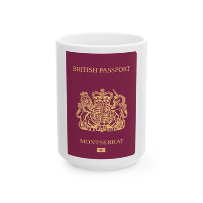 Montserrat Passport - White Coffee Mug