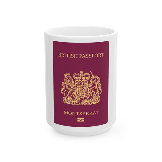 Montserrat Passport - White Coffee Mug