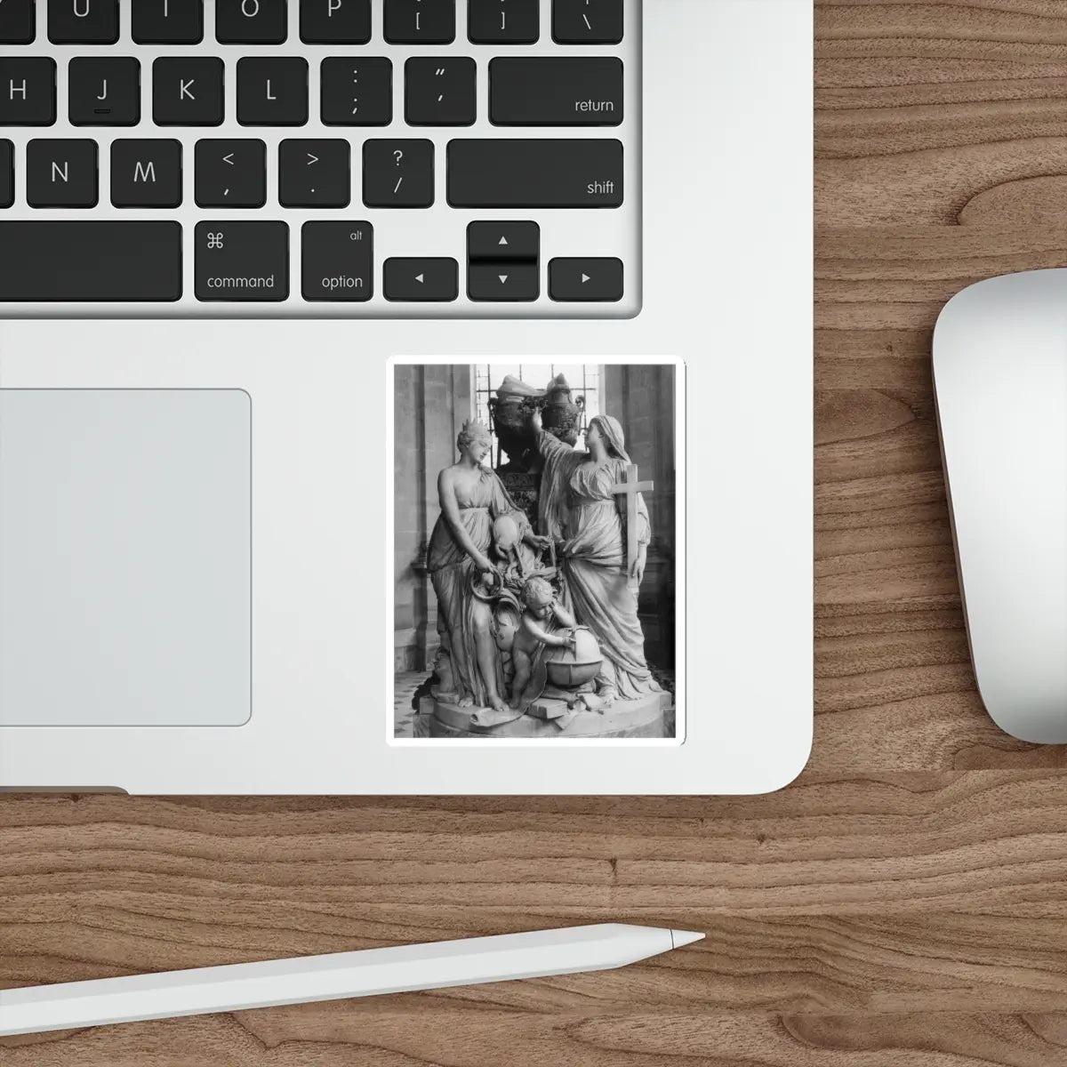 SKU:17467574637383157435 Sticker types:White Shape:Die-Cut Sizes:4" × 4"