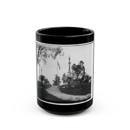 Monuments At Chickamauga And Chattanooga National Military Park, Tennessee And Georgia (U.S. Civil War) Black Coffee Mug-15oz-The Sticker Space