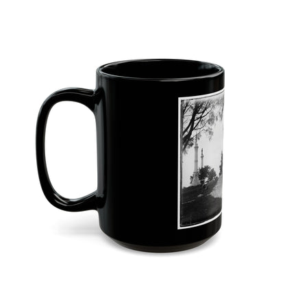 Monuments At Chickamauga And Chattanooga National Military Park, Tennessee And Georgia (U.S. Civil War) Black Coffee Mug-The Sticker Space