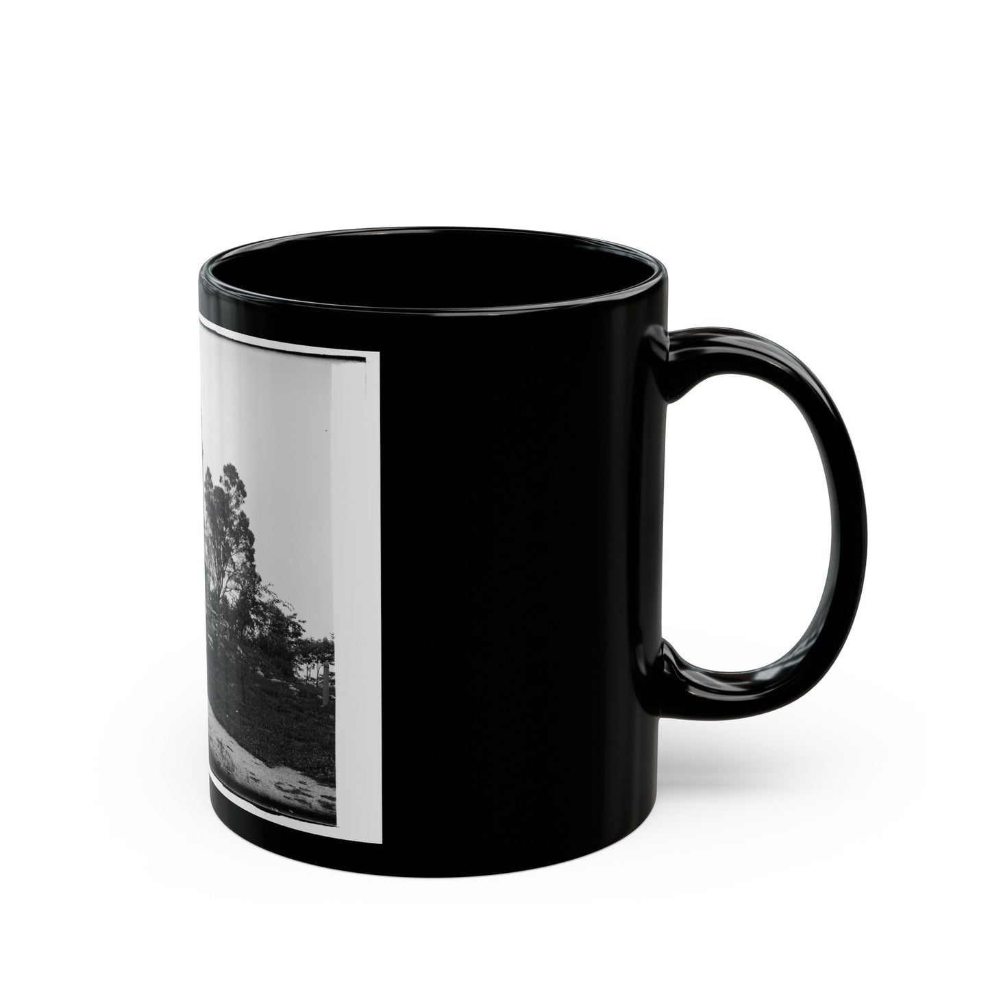 Monuments At Chickamauga And Chattanooga National Military Park, Tennessee And Georgia (U.S. Civil War) Black Coffee Mug-The Sticker Space