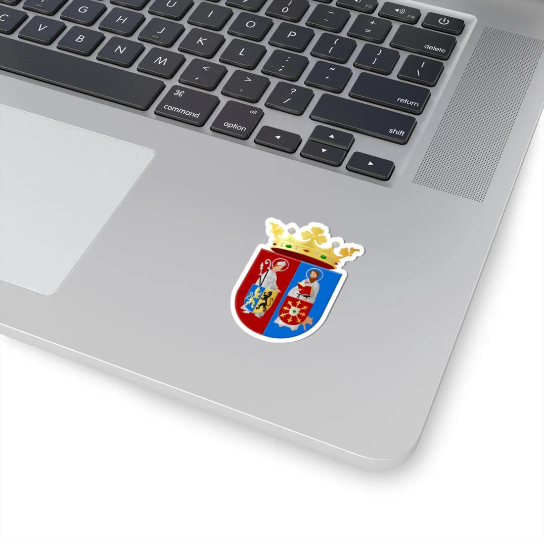 Mook en Middelaar wapen 1990 (Netherlands) (Coat of Arms) STICKER Vinyl Kiss-Cut Decal - The Sticker Space